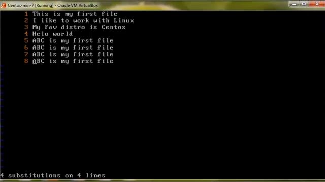 Centos 7 VI Editor смотреть онлайн