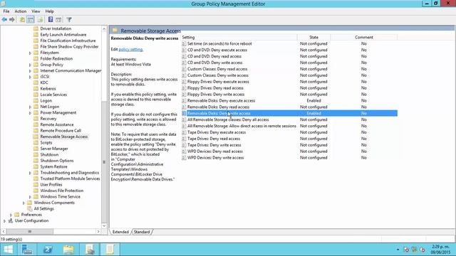 Bloquear dispositivos extraibles mediante GPO en Windows Server 2012 смотреть онлайн