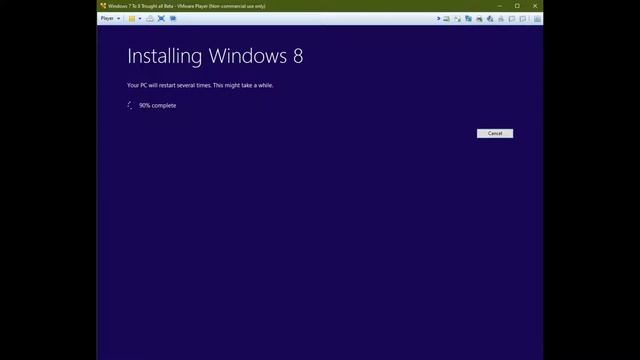 Upgrading to Windows 8 Build 8888 смотреть онлайн