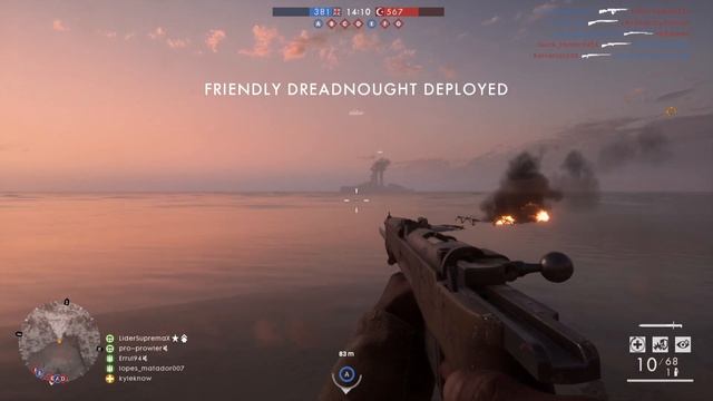 Dreadnought Horn (raw footage) (Pure Sound) [Battlefield 1] смотреть онлайн