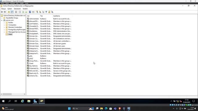 Windows Server 2019 kullanarak Active Directory Kullanıcı ve Grup işlemleri смотреть онлайн