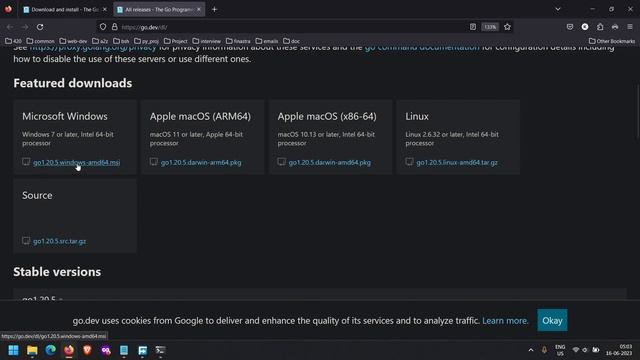 [0] How to install Go on Windows 11 смотреть онлайн