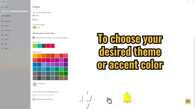 How to Enable Dark Mode Windows 10 (Official) | Change Theme/Accent Color of Taskbar & Start Menu смотреть онлайн