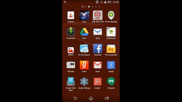 Recording Screen with Android kitkat 4.4 on Sony Xperia Z2 смотреть онлайн