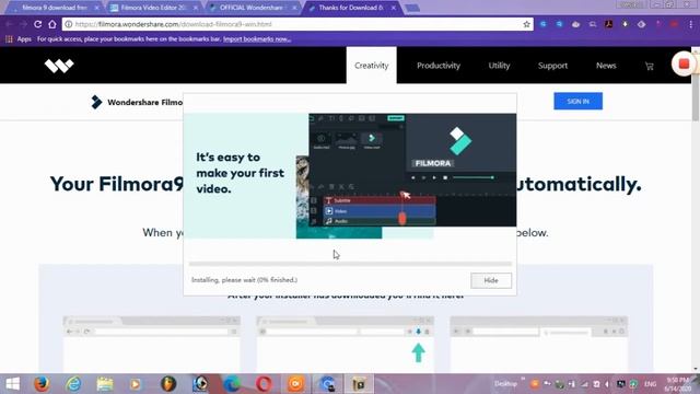 How To Filmora 9 Download For Install 2020 New Pc Windows 7/8/10 смотреть онлайн