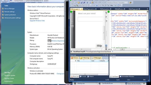 CSCI571 Project demo-Windows phone 7 demo смотреть онлайн