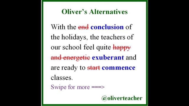 Oliver's Alternatives For TOEFL and IELTS 2020.10.29 смотреть онлайн