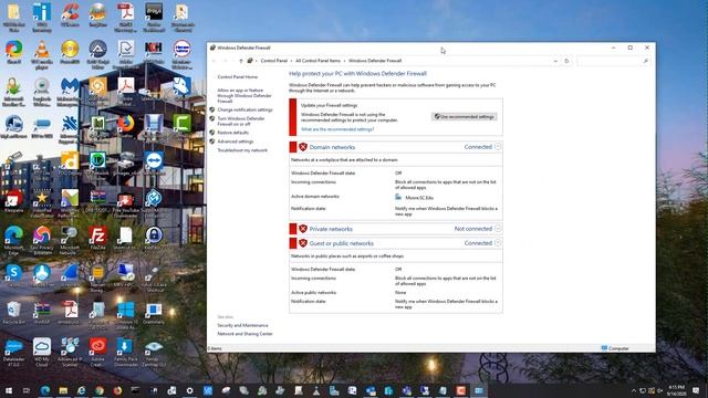 how to enable firewall in win10 смотреть онлайн