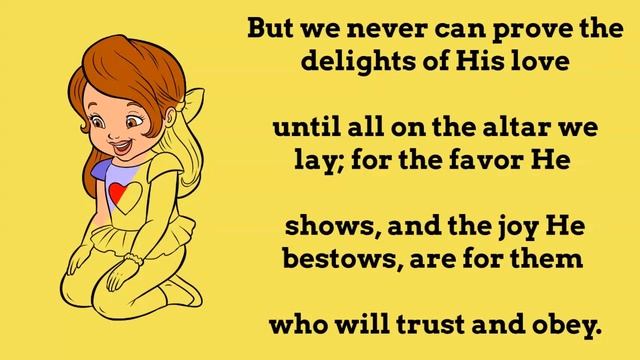Hymn Trust And Obey - Song With Lyrics - Shining The Light Ministries - Trust And Obey смотреть онлайн