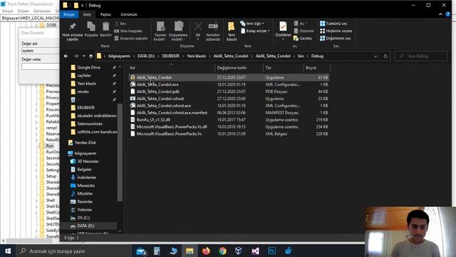 Windows Regedit ile Başlangıçta Program Çalıştırma ? смотреть онлайн
