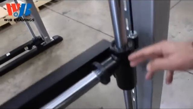 WJB Bearings Linear Bearings on Fitness Machine смотреть онлайн