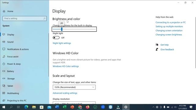 How To Adjust Screen Brightness In Windows | How To Adjust Your Monitor Brightness смотреть онлайн