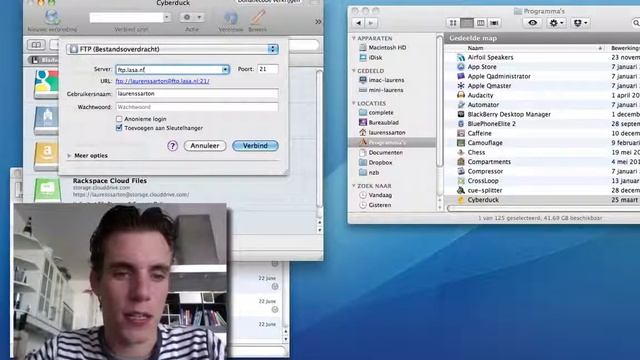 Hoe zet je mac het programma cyberduck смотреть онлайн