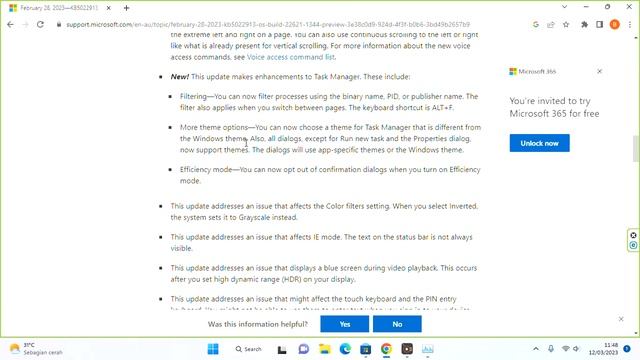 Apa Saja Update Maret Windows 11 22H2 🤨🤔 смотреть онлайн