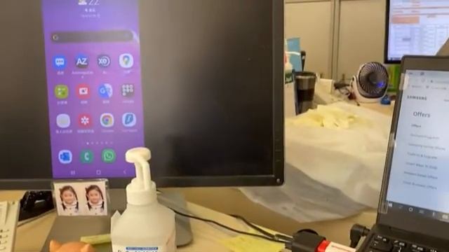 Samsung pre-installed SmartView app share screen to Windows 10 notebook. смотреть онлайн