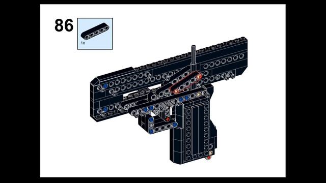 Lego Full Auto Mac-11 Rubberband Gun (Free Instructions) смотреть онлайн