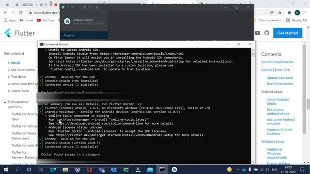Setup flutter dart on windows with vscode, android studio, emulator смотреть онлайн