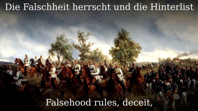 Wohlauf Kameraden Aufs Pferd ♞ [German Folk Song][+English Translation]