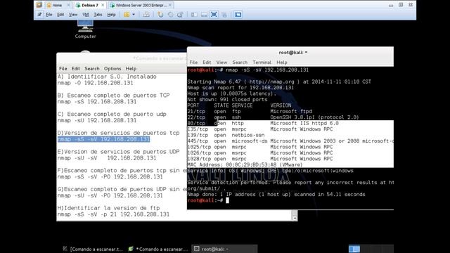 Video de Auditoria y sistema(Servidores en server 2003 ftp, ssh, web server) смотреть онлайн