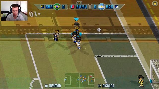 Pixel Cup Soccer 17 - ANÁLISE e GAMEPLAY смотреть онлайн