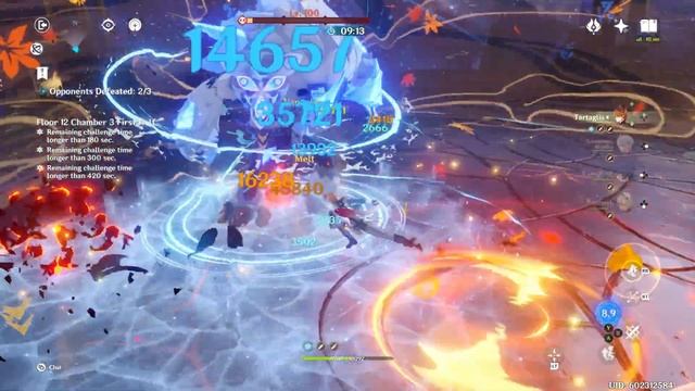 Genshin Impact 3.5 Abyss: Childe International / Alhaitham Quickbloom Team Showcase смотреть онлайн