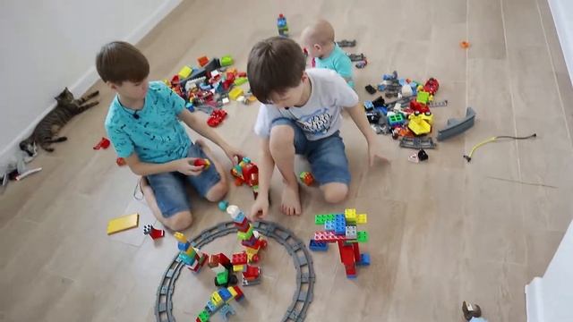 ЛЕГО ДУПЛО I Строим, рушим и играем смотреть онлайн
