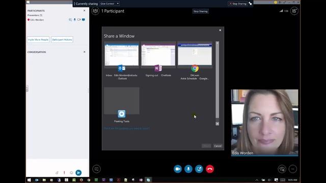 Skype for Business - Sharing Desktop смотреть онлайн