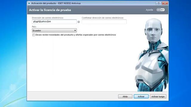Video utilización de un Antivirus Eset смотреть онлайн