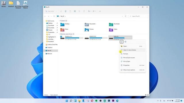 How To Format Flash Drive In Windows 11 смотреть онлайн