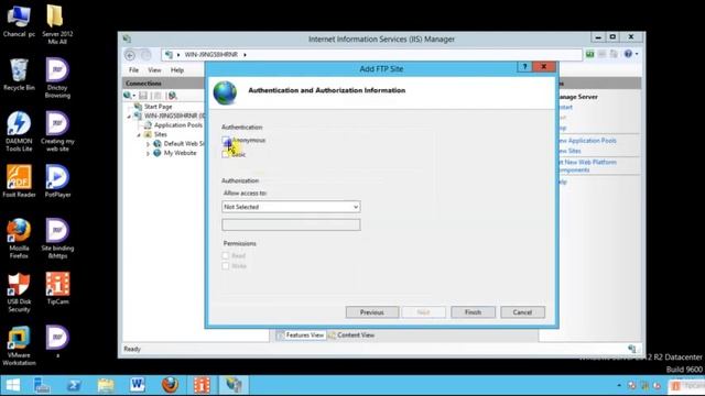 Cofigure FTP server смотреть онлайн