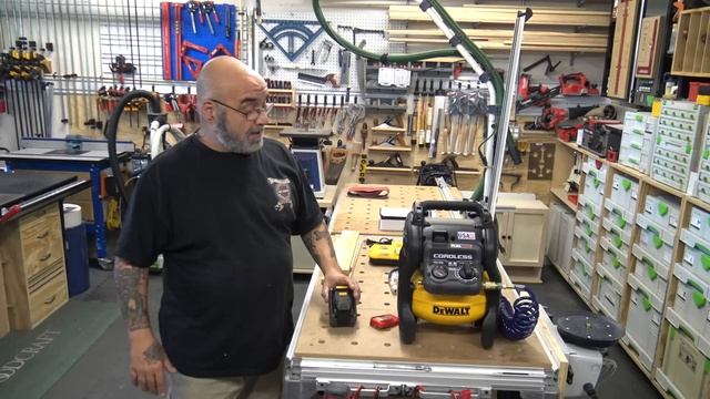 Review of the DeWALT DCC256 60V Flexvolt cordless compressor. смотреть онлайн