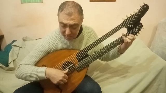 School of folk Gipsy dance "Monisto" Показ старинной гитары. Michael Nowy wien anno 1920 смотреть онлайн