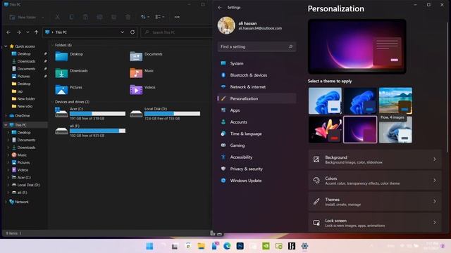 Viewing Windows 11 Pro Version 21H2 смотреть онлайн