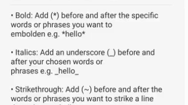 How to change font Style in whatsapp Messenger смотреть онлайн