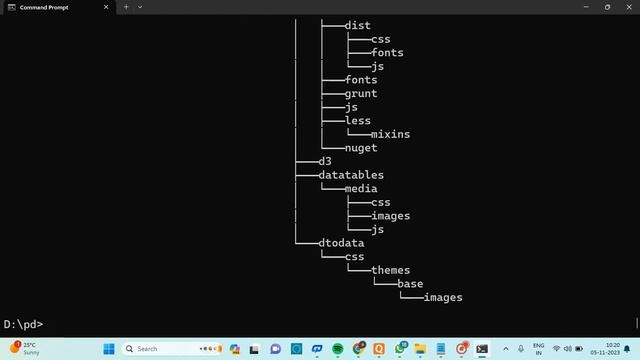 Use Of Tree Command In cmd | Sare Folders Ek Sath Dekhe@SITANDCODE #cmdtricks #commandprompt смотреть онлайн