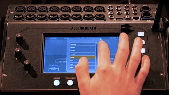 Allen & Heath CQ Series: Signal Routing смотреть онлайн