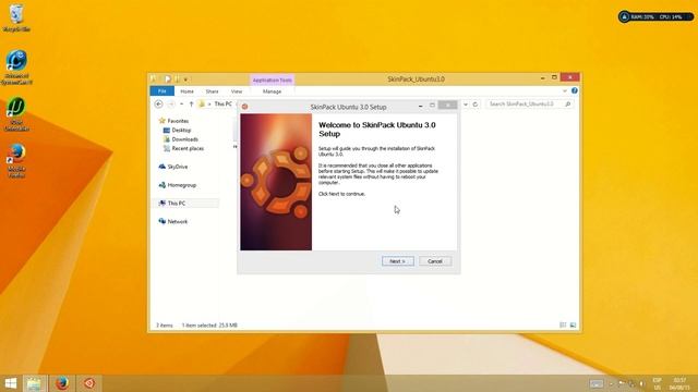 Tema de Ubuntu para Windows 8.1 y windows 7 смотреть онлайн