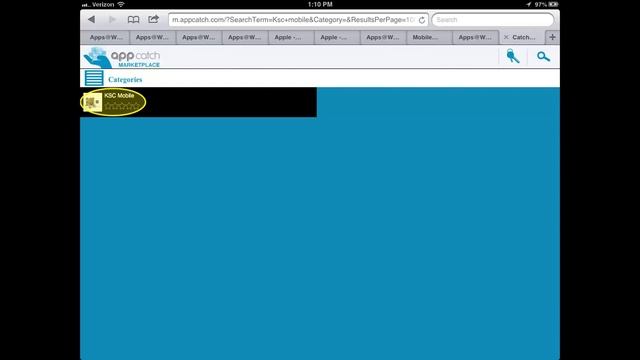 KSC Mobile App on iOS device смотреть онлайн