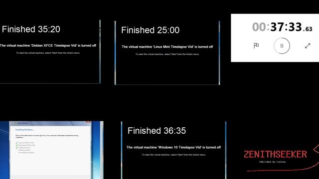 Windows vs Linux Install & Boot up time comparison смотреть онлайн