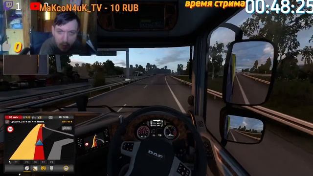 ИГРАЮ В Euro Truck Simulator 2 стрим смотреть онлайн
