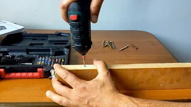 Parkside PSSA 4 B2 Cordless Screwdriver unboxing and test смотреть онлайн