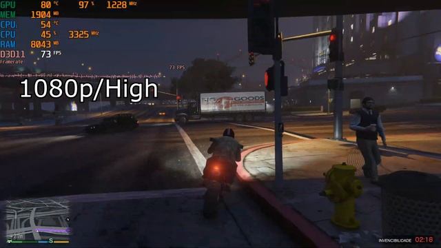BENCHMARK - RYZEN 7 2700 + GTX950 - GTA 5 + Gameplay смотреть онлайн