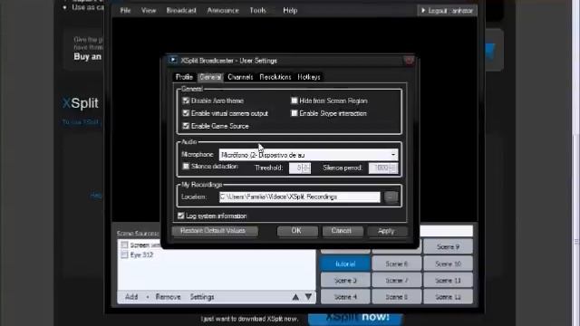 Tutorial para transmitir(juegos o multi cámaras) en justin.tv PARTE 1 смотреть онлайн