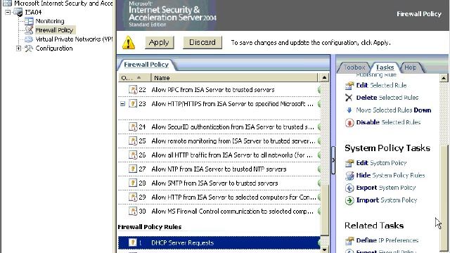 WINDOWS ISA SERVER 2004 firewall1 смотреть онлайн