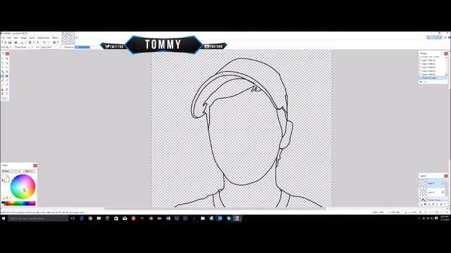 Make Your Own Cartoon Charecter With PAINT.NET смотреть онлайн