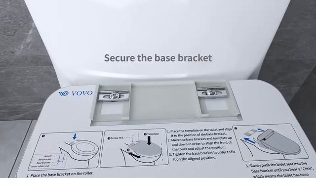 VOVO Stylement Premium Bidet Seat Installation and Functions Guide Narrated Version VB4000S 4100S смотреть онлайн