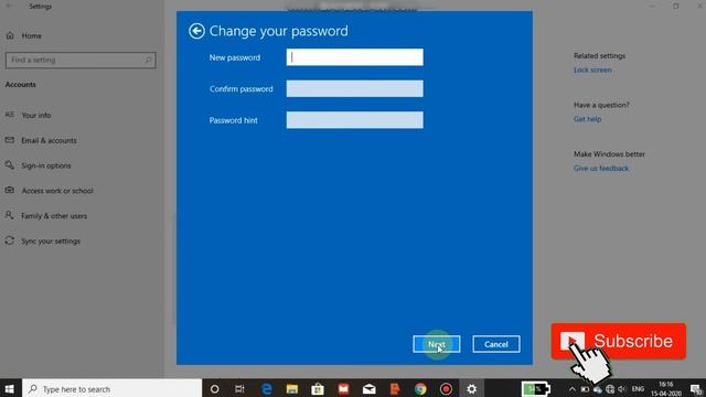 How to change password in windows 10 смотреть онлайн