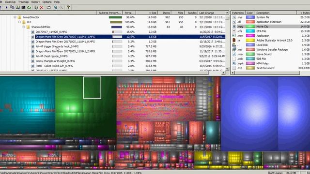 WinDirStat - Windows Directory Statistics смотреть онлайн