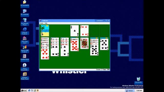 Upgrading Microsoft Whistler Build 2296 to Build 2410 смотреть онлайн
