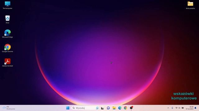 Poradnik Komputerowy Seniora - Nr 74 - Wyrównaj menu start do lewej w Windows 11 смотреть онлайн